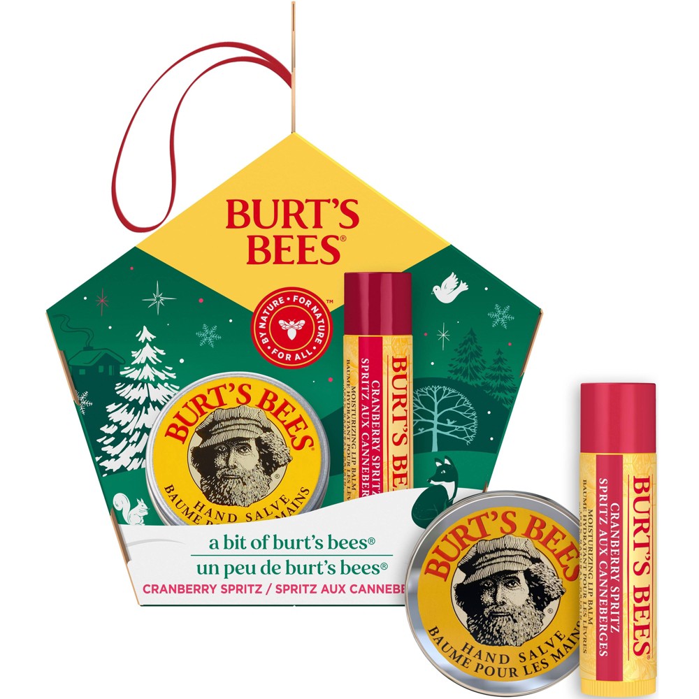 Photos - Lipstick & Lip Gloss Burts Bees Burt's Bees A Bit of Burt's Lip Balm - Cranberry Spritz - 1.536oz 