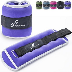 Sportneer Ankle Weights Wrist Weights 1 x2 LBS Pair - 1 of 4