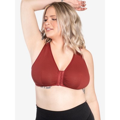 Leading Lady The Meryl - Cotton Front-Closure Comfort & Sleep Bra