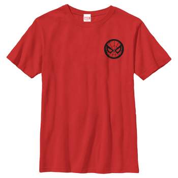 Boy's Marvel Spider-Man Pocket Logo T-Shirt