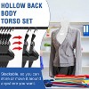 BestMassage 4 Pieces Mannequin Torsos Male/Female  Dress Forms - 4 of 4