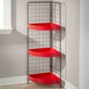 The Lakeside Collection 3-Tier Metal Corner Shelves - 2 of 4
