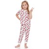 BenBen Cherries/Butterflies 2 Pack Kids Shortsleeve Pajama sets - image 2 of 3