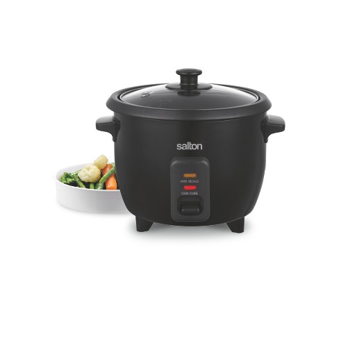 Oster Diamondforce 6 Cup Nonstick Electric Rice Cooker - Black