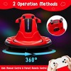Electric Ride on Bumper Car for Toddlers, Ride on Car with RC LED Lights & 360 Degree Spin, for 3+ Kids - 4 of 4