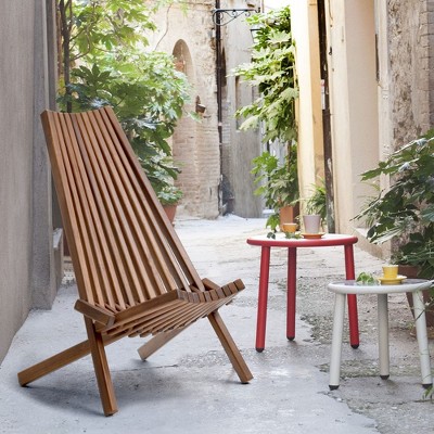 Outdoor Folding Wooden Chair