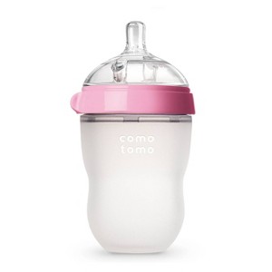 Comotomo Silicone Baby Bottle 8oz - 1 of 4