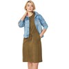 ellos Plus Size Knit Drawstring Dress - 4 of 4
