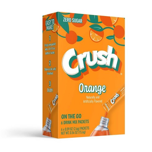 Crush Orange Drink Mix - 6pk : Target