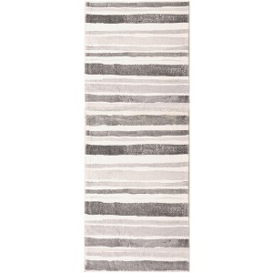 Cozy Living Driftwood Stripes Runner Rugs – Stylish, Coastal-Inspired Runners That Add Warmth, Texture, and Durability to Any Space - 1 of 3