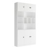 Famapy Combination Living Room Display Cabinet Tempered Glass Display Cabinet Storage Solutions - 3 of 4