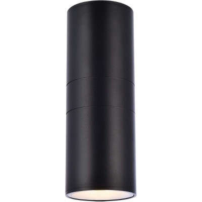 Elegant Lighting Raine Outdoor Wall in black