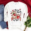 Berry Much My Type Strawberry - Women's Graphic Sweatshirt - 2 of 4