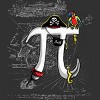 Men's Design By Humans Pirate Pi Day By MudgeStudios T-Shirt - 2 of 4