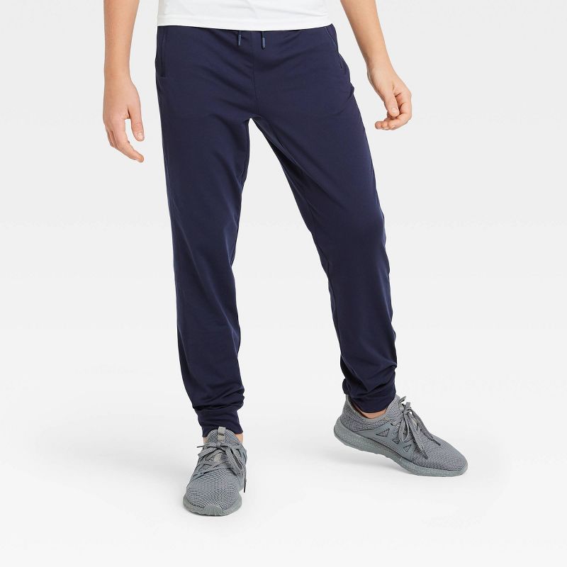 Boys' Soft Gym Jogger Pants - All In Motion™, 1 of 8