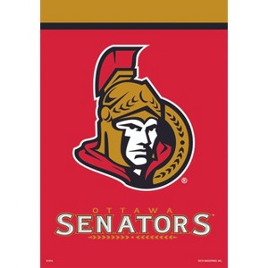 Briarwood Lane Ottawa Senators Garden Flag NHL Licensed 18" x 12.5" - 1 of 4