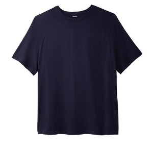 KingSize Men's Big & Tall Short-Sleeve Fleece Sweatshirt - 1 of 4