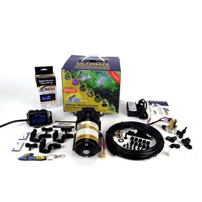 MistKing MKUMS5-125-100 5th Generation Ultimate Misting System Package for Deck and Patio Cooling, Terrarium Habitats, and Greenhouse Applications