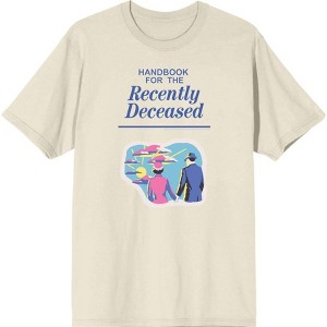 Beetlejuice Handbook For The Recently Deceased Men's Short Sleeve Tee - 1 of 2