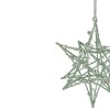 Northlight 5" Glitter Green Iron Wire Starburst with Beads Christmas Ornament - 3 of 4