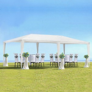 Outdoor Wedding Gazebo Party Tent Canopy, Large Marquee Tent for Garden Events, Spacious Outdoor Gazebo without Sidewalls for Parties-Koiai - 1 of 4