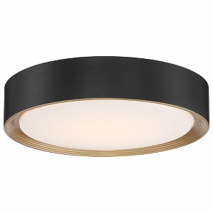 Access Lighting Malaga 1 - Light Flush Mount in  Matte Black - 1 of 1