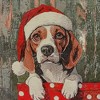 Signare USA Merry Woofy Dog Christmas Flat Bag - 2 of 4