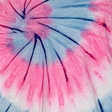 tie dye swirl short sleeve