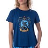 Harry Potter Women's Hogwarts Castle Shirt and Shorts Pajama Set - All 4 Houses - 3 of 4