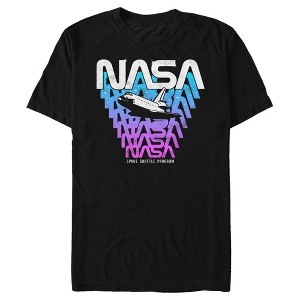 Men's NASA Logo Fade Away T-Shirt - 1 of 4