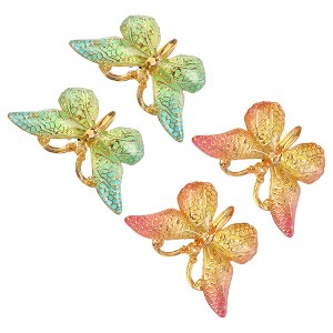 Unique Bargains Women's Elegant Hair Clips 1.50"x0.91"x0.47" 4 Pcs - 1 of 3