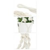 Unique Bargains Macrame Plant Hanger Woven Cotton Indoor Outdoor Decorative - 4 of 4