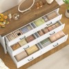 USIKEY Farmhouse 6 Drawer Dressers for Bedroom, 47.2'' Wide Wood Chest of Drawers , Dresser for Closet, Bedroom Dresser for Living Room, White - 2 of 4