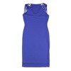 bar III Womens Strappy Shirt Dress, Blue, Small - 2 of 2