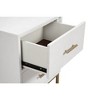 Alpine Furniture,Madelyn Two Drawer Nightstand - 3 of 4