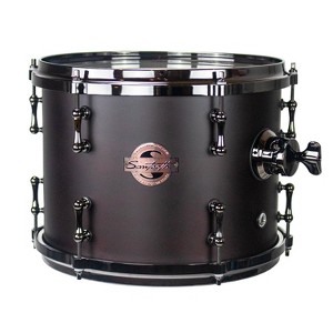 Sawtooth Hickory Series Tom Drum 12" x 9", Satin Dark Chocolate - 1 of 1