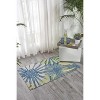 Nourison Home & Garden Floral Farmhouse Indoor/outdoor Area Rug - image 2 of 4