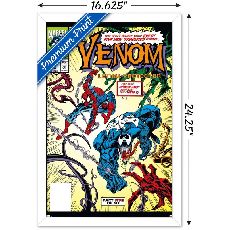 Trends International Marvel Comics - Venom: Lethal Protector #5 Framed Wall Poster Prints, 3 of 7