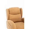 Kumasinova Plush Teddy Fabric Modern Accent Rocing Chair with Side Pockets&Anti-Slip Pads,Versatile Armchair Rocker with 300lbs Capacity - 2 of 4