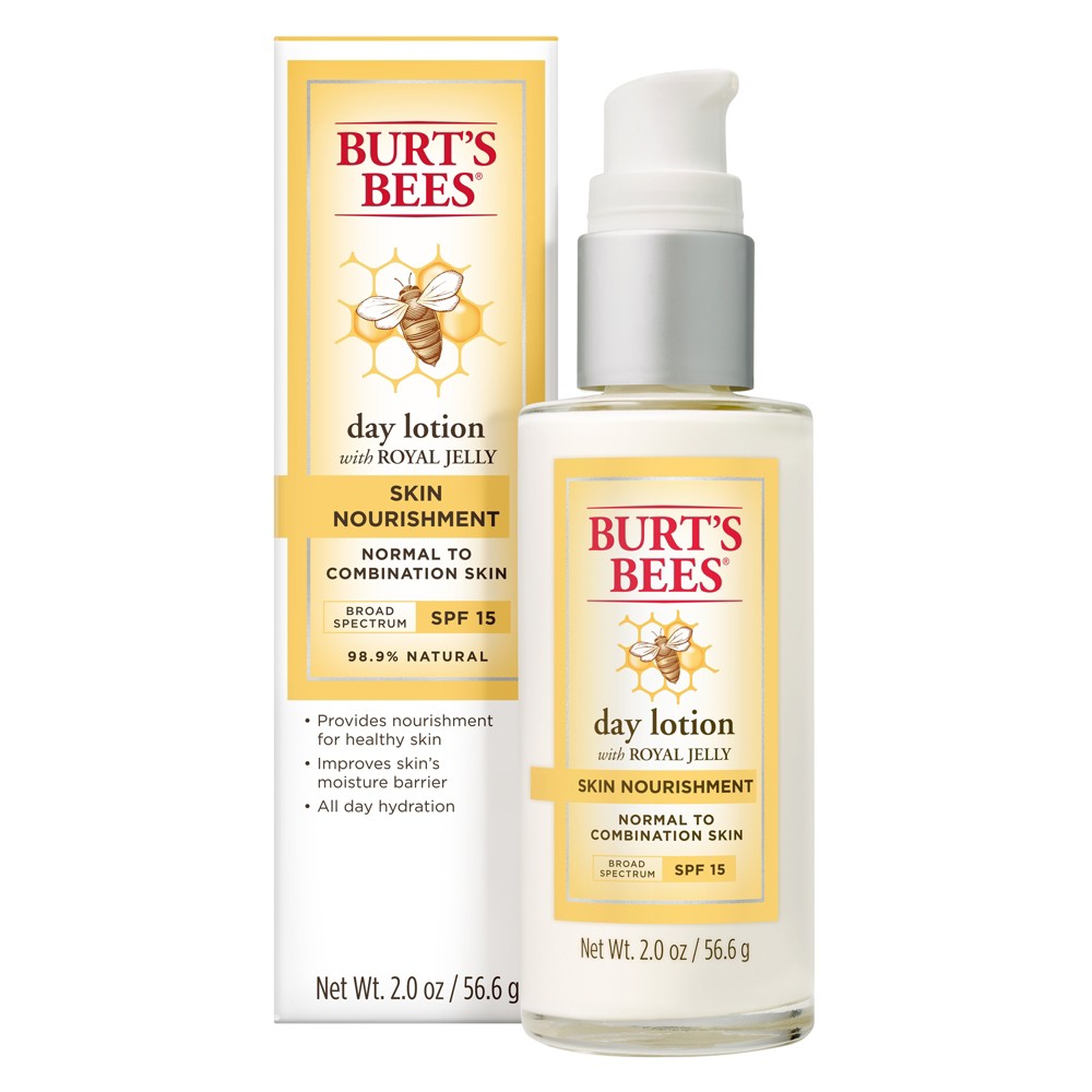 UPC 792850894952 product image for Burt's Bees Skin Nourishment Day Lotion - SPF 15 - 2oz | upcitemdb.com