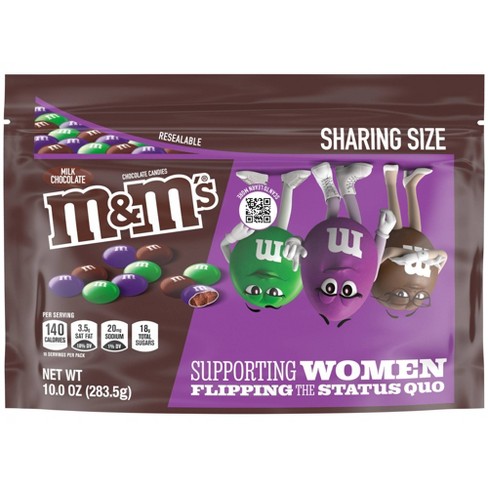 M&Ms Plain Milk Chocolate Party Size Giant (2lb Bag) Resealable