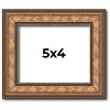 PosterPalooza | Photo Size Slim Profile Gold Picture Frame - UV Acrylic, Foam Board Backing, Hanging Hardware - 2 of 4