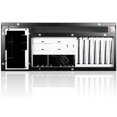 Monoprice 4U Stylish Chassis with 8x Trayless Hotswap Drive Bays, Black
