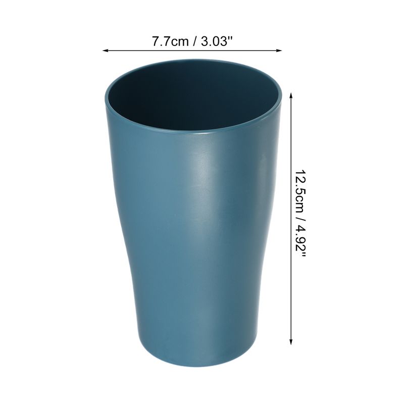 Unique Bargains Bathroom Toothbrush Tumblers Kit PP Cups for Bathroom 4.92''x3.03'' 2pcs, 4 of 7