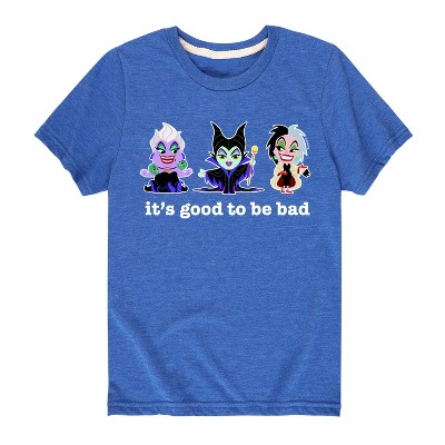 Boys' - Disney Villains - It's Good To Be Bad Short Sleeve Graphic T-Shirt
