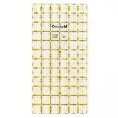 Omnigrid 6" x 12" Rectangle Quilting and Sewing Ruler