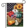 Briarwood Lane Fall Garden Flag 12x18 For Outdoor Patriotic Pumpkins Autumn For Fall Garden Flag Flags For Outside - 2 of 4