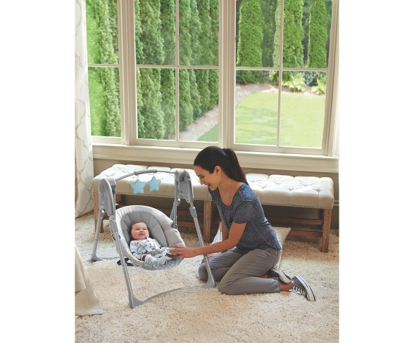 Graco Slim Spaces Compact Baby Swing - Humphry