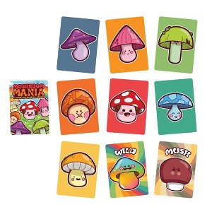 Aquarius Puzzles Mushroom Mania Card Game - 1 of 4