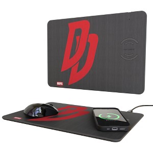 Marvel Daredevil Badge 15-Watt Wireless Charger and Mouse Pad - 1 of 3
